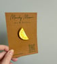 Handmade Clay Fruit Brooch Pins - Image 1