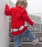 Knitting Pattern Child's Jacket with Sheep.  Digital Pattern - Image 4