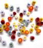 Flower mix murrini made with Bullseye 90coe glass - Image 2