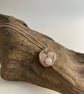 Rose Quartz Nest Necklace, sterling silver - Image 1