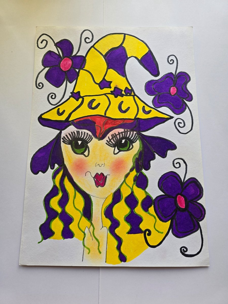 Fairy Witch Drawing 