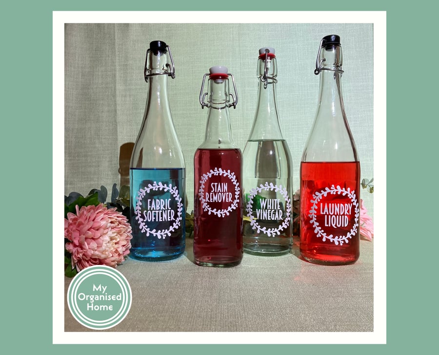 Laundry Container Labels