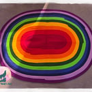 The Brightest Rainbow Rug