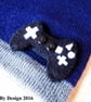Boys Beanie Hat with 2 Interchangeable Motifs - Image 2