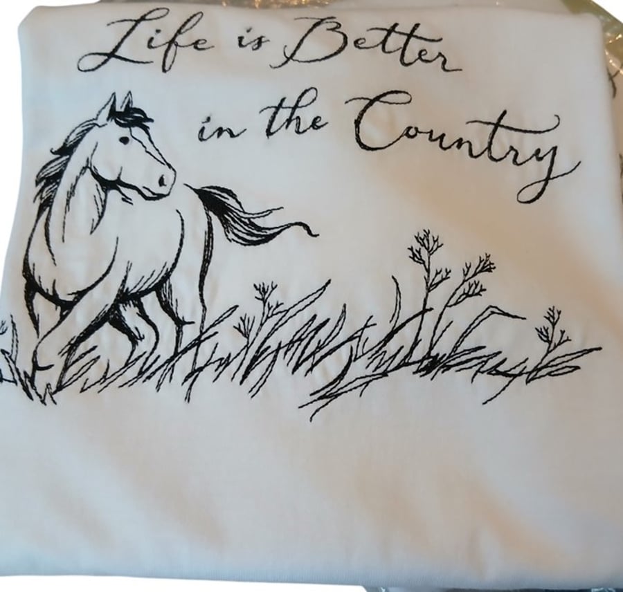 Embroidered T-shirt, Unique T-shirt