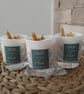 Salted Caramel scented vegan soy wax candle - Image 4