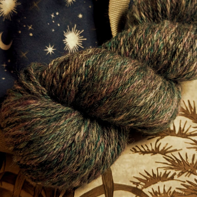 Yorkshire Dales hand spun yarn – British wool
