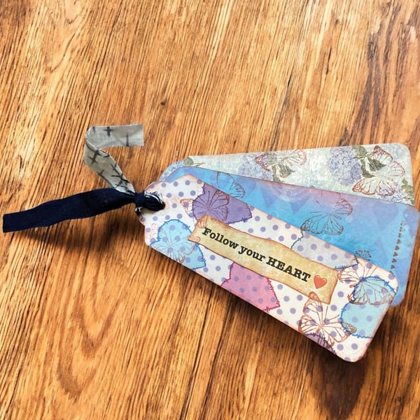 Follow Your Heart – Inspirational Bookmark