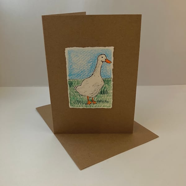Goose Greetings Card