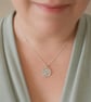 Koala Engraved Sterling Silver Coin Necklace - Image 2