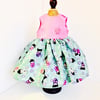 Special Offer - Japanese print dress to fit a 42cm doll