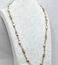 Pearl & Horseshoe Crab Shell Necklace
