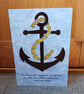 We have an anchor Greeting Card