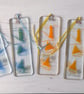 Lighthouse and sailing ships suncatcher, Summer Seconds