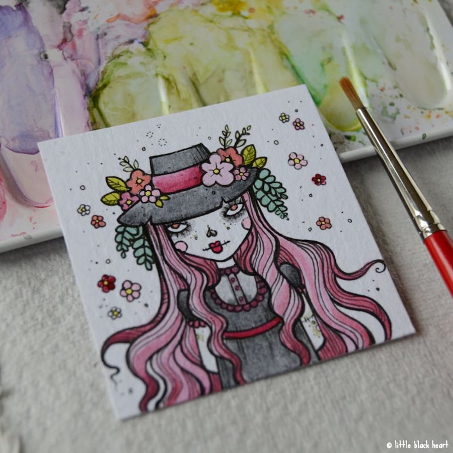 cherry blossom zombie - original twinchie