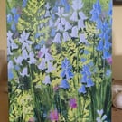 'Woodland Belles' greetings card