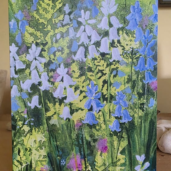 'Woodland Belles' greetings card