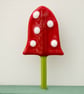 Pot Toadstool - Red with White Spots - 6104 - Image 5