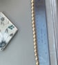 Pearl and seed bead bracelet 22cm long. - Image 5