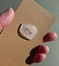 Large white sea glass button - Image 5