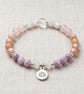 Menopause Crystal Bracelet, Support & Balance, Personalised Gift