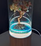 Handcrafted Chakra Tree of Life Resin Island Lamp