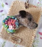 Needle Felted Border Terrier Brooch - Image 1