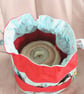 Large Reversible Drawstring Project Bag - Image 3