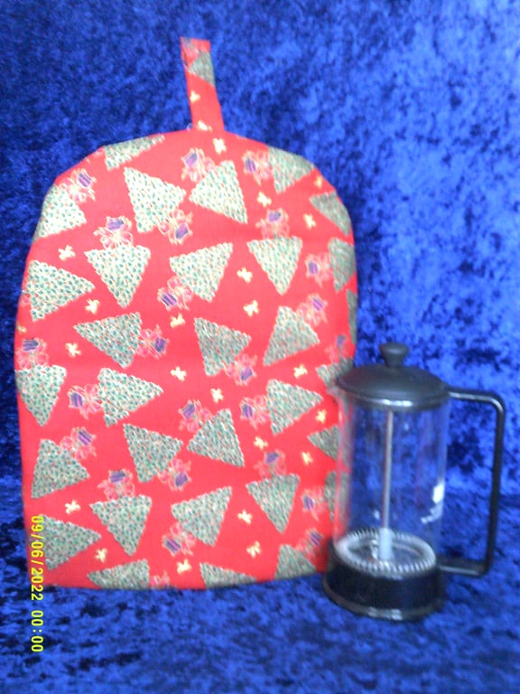 Christmas Trees Small Coffee Pot Cosy