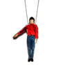 Sixties Era Ringo Starr Figure Beatles Statement Necklace by EllyMental - Image 1