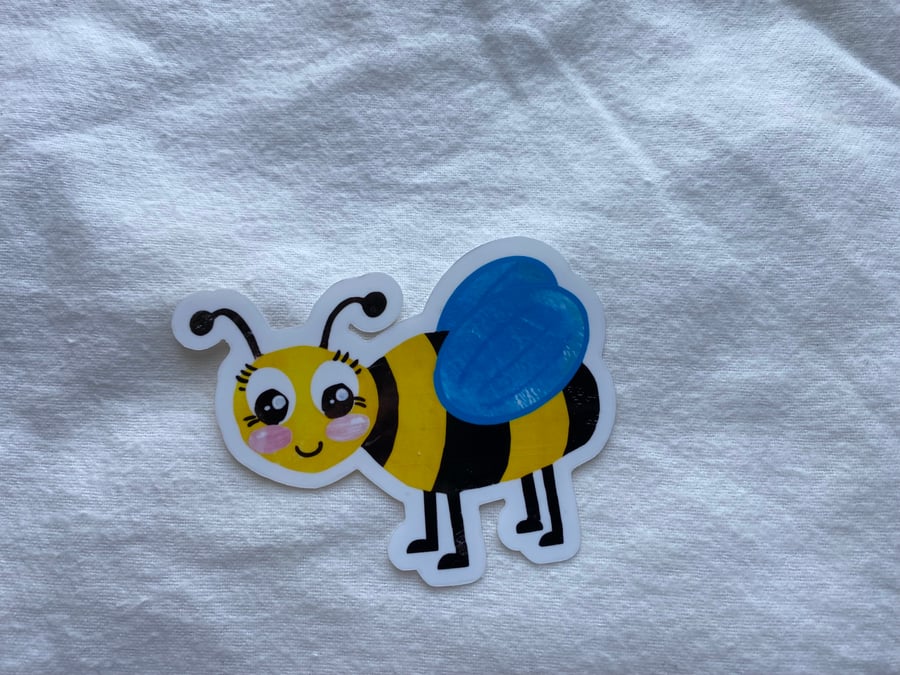 Large Bobby Bumble collage sticker