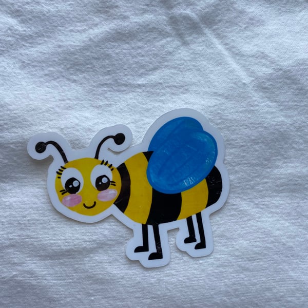Large Bobby Bumble collage sticker