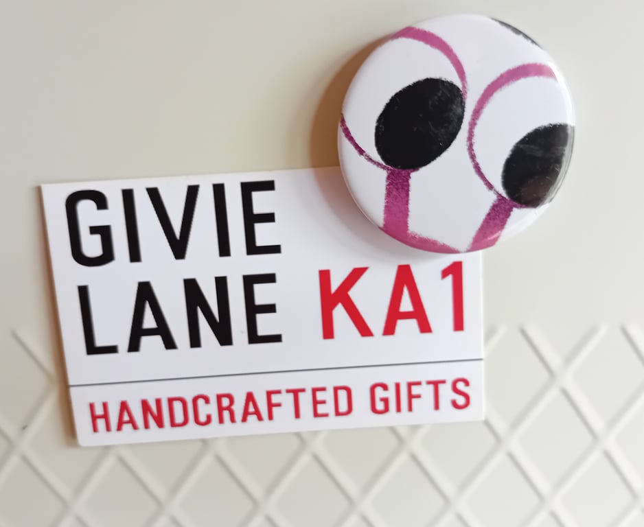 Fridge Magnet - Two Eyed Monster