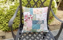cushions and bunting