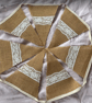 Hessian and Lace Wedding Bunting - Image 1