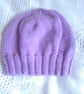 Adult Knitted Beanie Hat, Adult's Hat, Gift for Her, Adult's Knitted Gift Ideas - Image 1