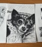 A6 Hand Drawn Pet Portrait - Image 2