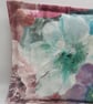 Green flower 18" flange edge envelope cushion cover - Image 3