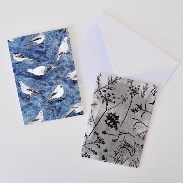 Set of 2 Wildlife Greeting Cards