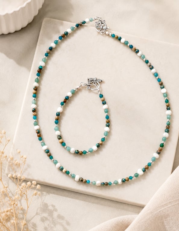 Oceana Necklace & Bracelet Set 