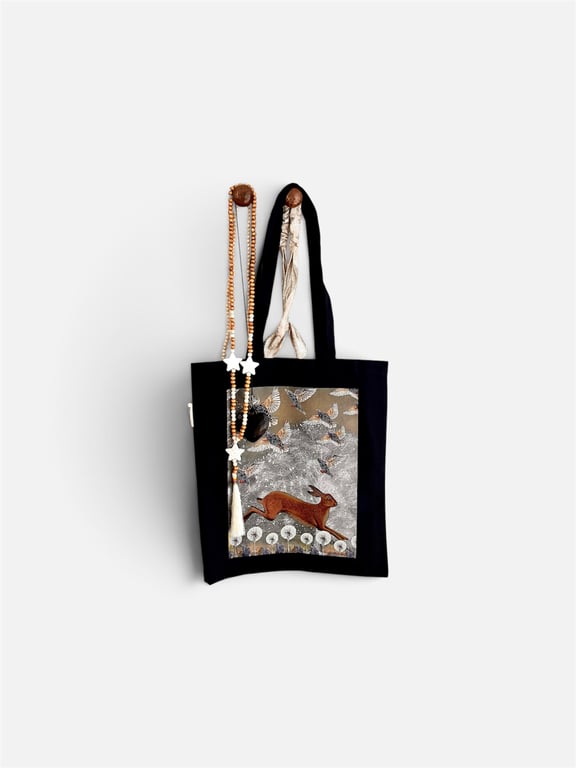 Hare And Starling Recycled Cotton Tote Bag