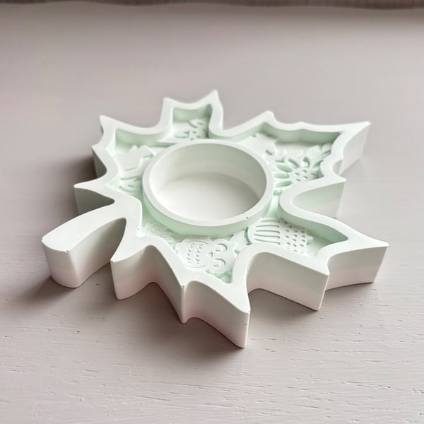 Maple Leaf Tea Light Holder - Home Decor - Candle Holder