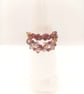 Light Amethyst Crystal Cluster Ring Set, Special Occasion Jewellery 