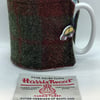 Harris Tweed  Coffee Mug Cosie, Harris Tweed Mug Wrap