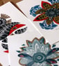 Linoprint Collage Bloom1 - Image 3