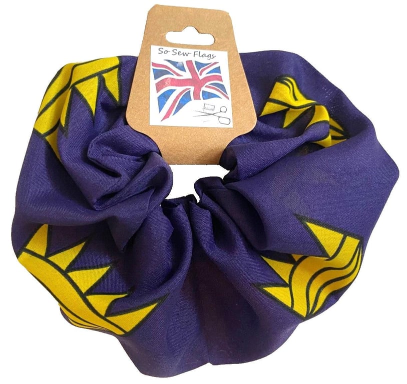 Munster Ireland Flag Hair Scrunchie Scrunchies Accessory Ties Elastic