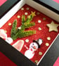 Starry Night Christmas Scene Box Frame Art - Image 3