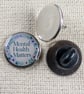 Mental Health Matters - Mental Health Badge - Large Resin Topped Pin Badge - Image 2