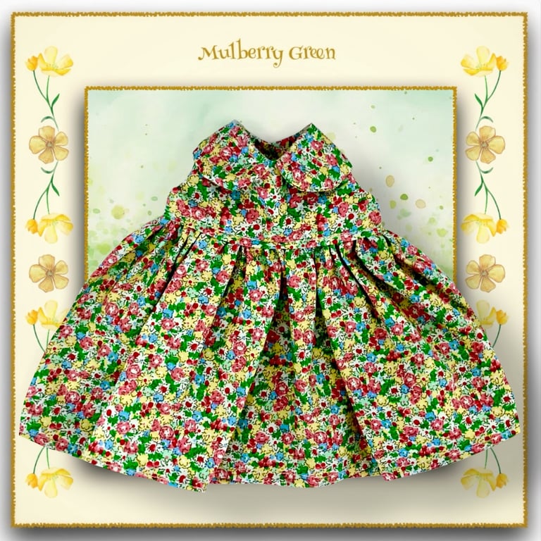 Spring Ditsy Print Dress