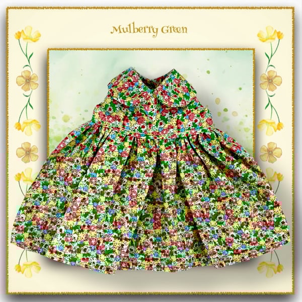 Spring Ditsy Print Dress